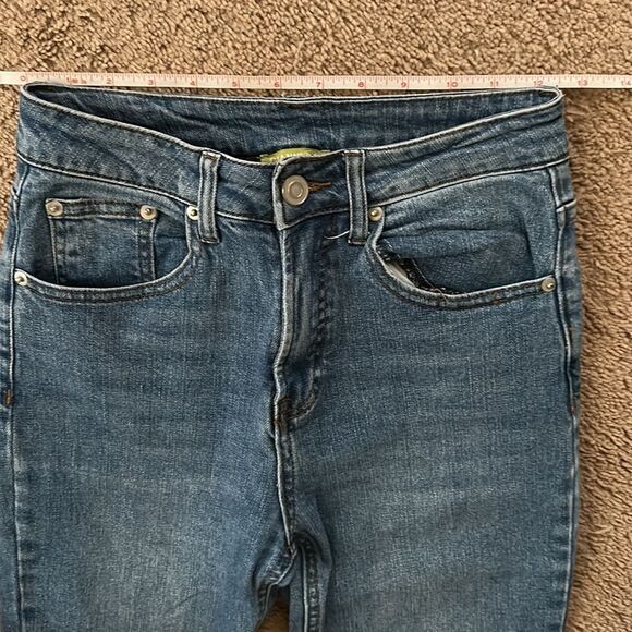 Gianni Bini Blue Straight-Leg Jeans - Picture 5 of 5